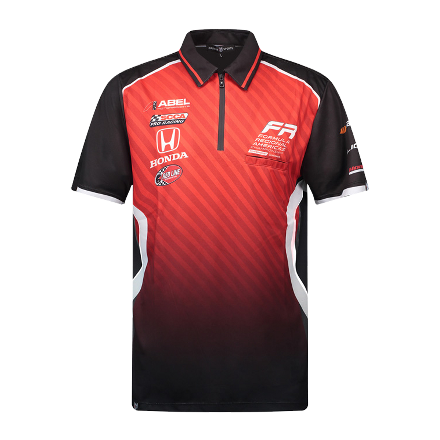 Apex Sublimated Zipper Polo