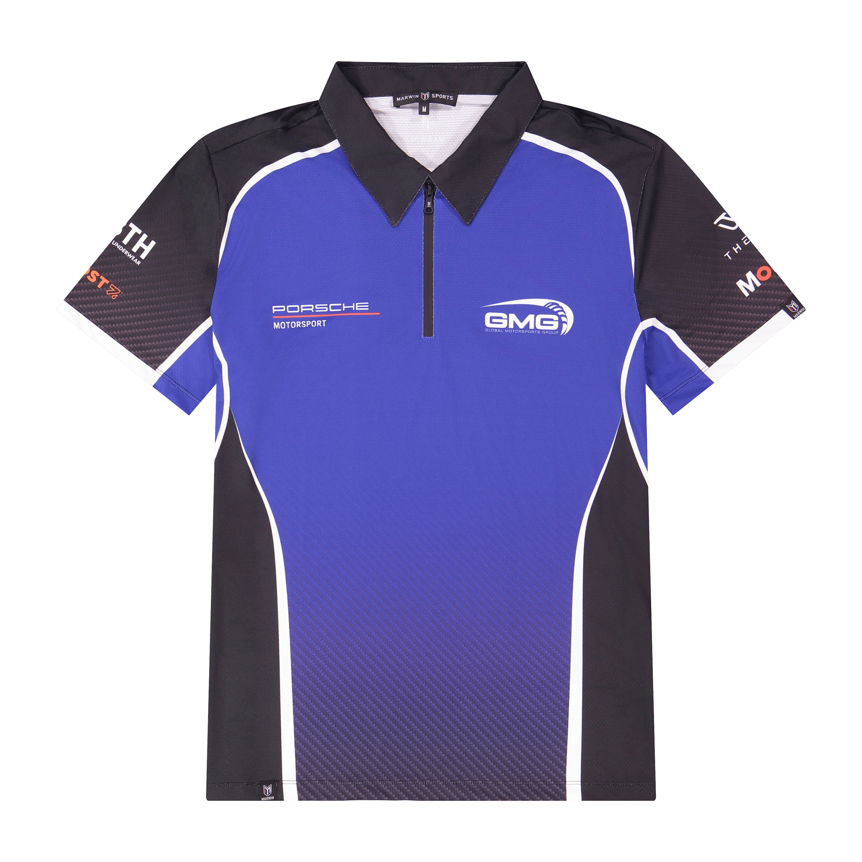 Apex Sublimated Zipper Polo (Design Your Own!) - Marwin Sports