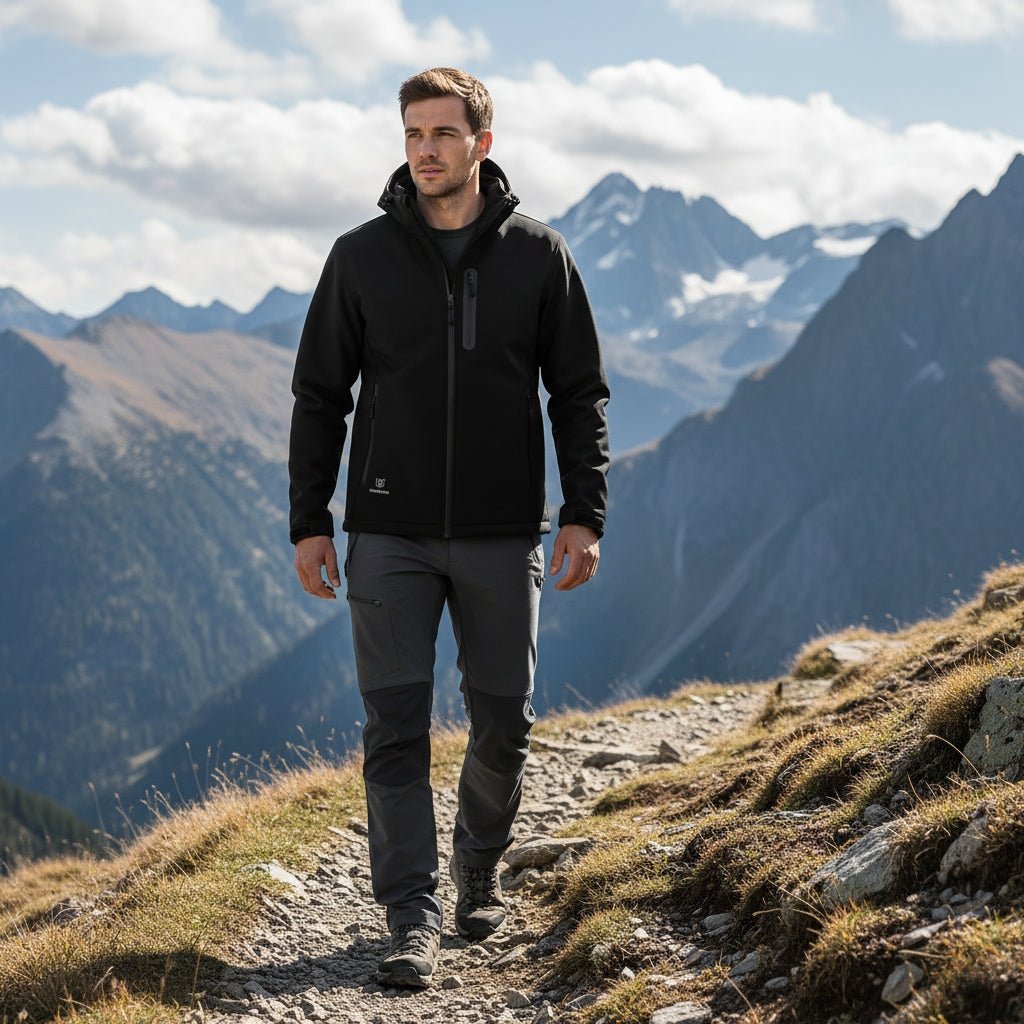 Enzo Men's Seamless Hooded Jacket - Marwin Sports