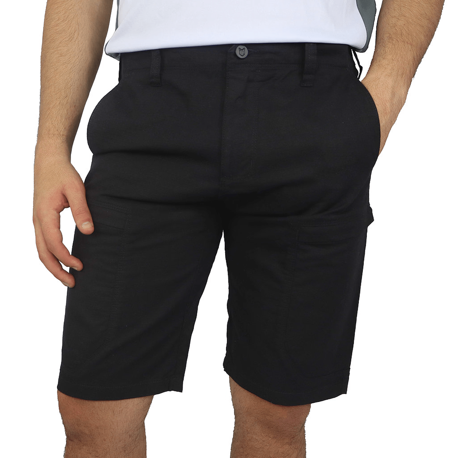 Evolution Men's Cargo Shorts - Black - Marwin Sports