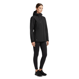 Lucia Women's Rain Jacket - Black - Marwin Sports