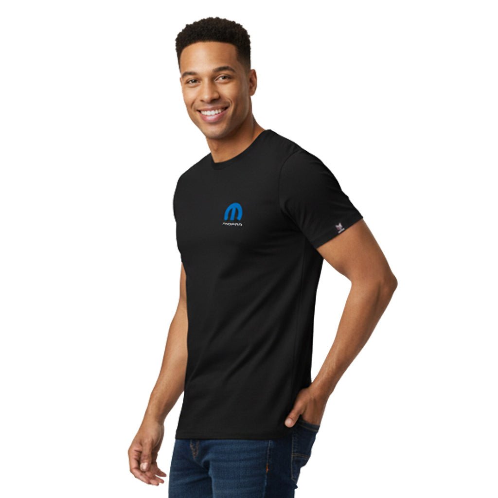 Marwin Sports Mopar Men's Cotton Crew Neck Tee - Black - Marwin Sports