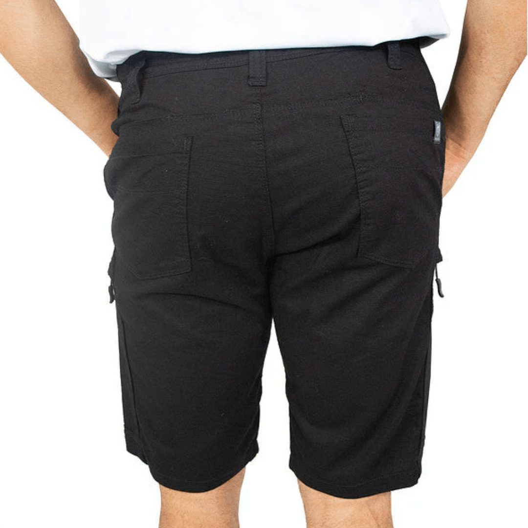 Marwin Sports Mopar Men's Evolution Cargo Shorts - Black - Marwin Sports
