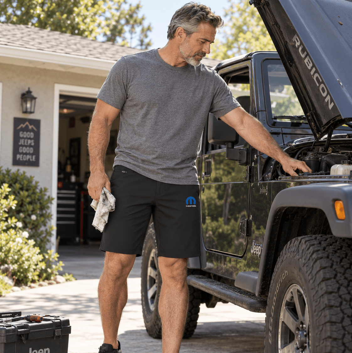 Marwin Sports Mopar Men's Performance Shorts - Marwin Sports