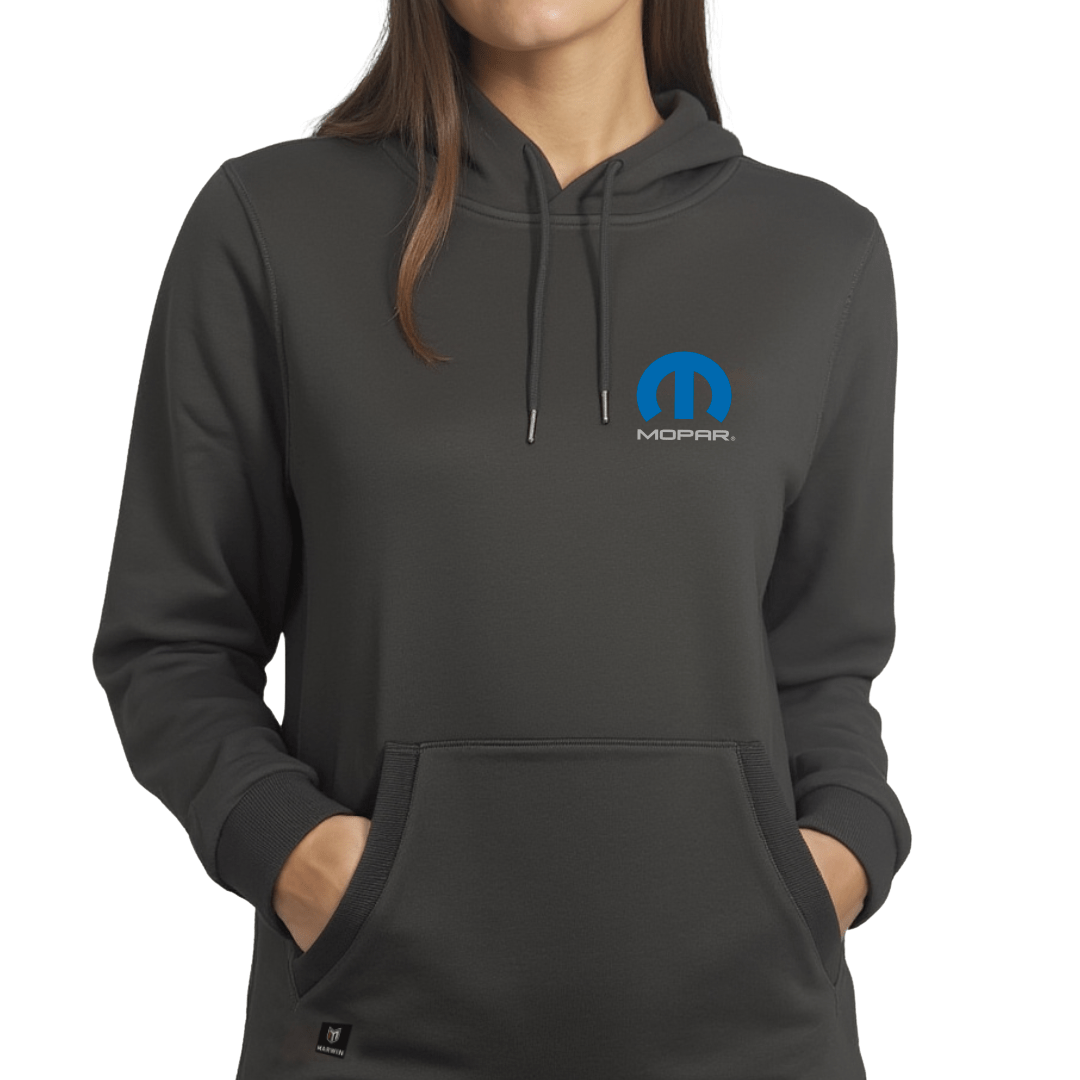 Marwin Sports Mopar Pullover Women's Hoodie - Black - Marwin Sports