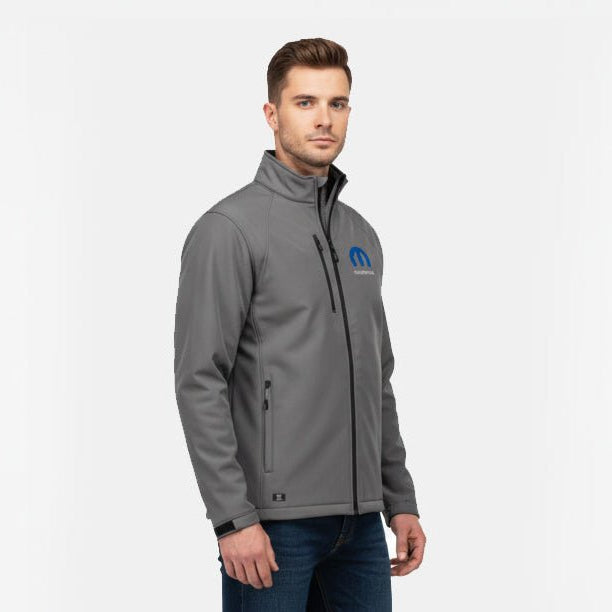 Marwin Sports Mopar Softshell Men's Jacket - Grey/Black - Marwin Sports