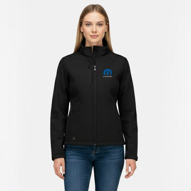 Marwin Sports Mopar Softshell Women's Jacket - Black - Marwin Sports