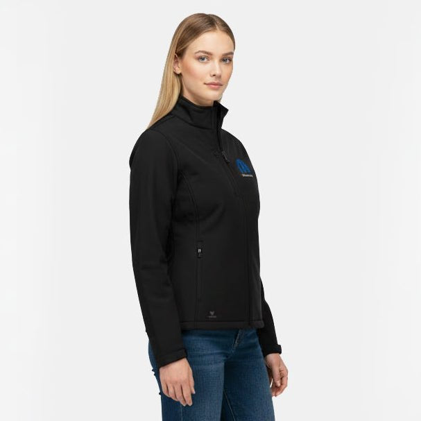 Marwin Sports Mopar Softshell Women's Jacket - Black - Marwin Sports