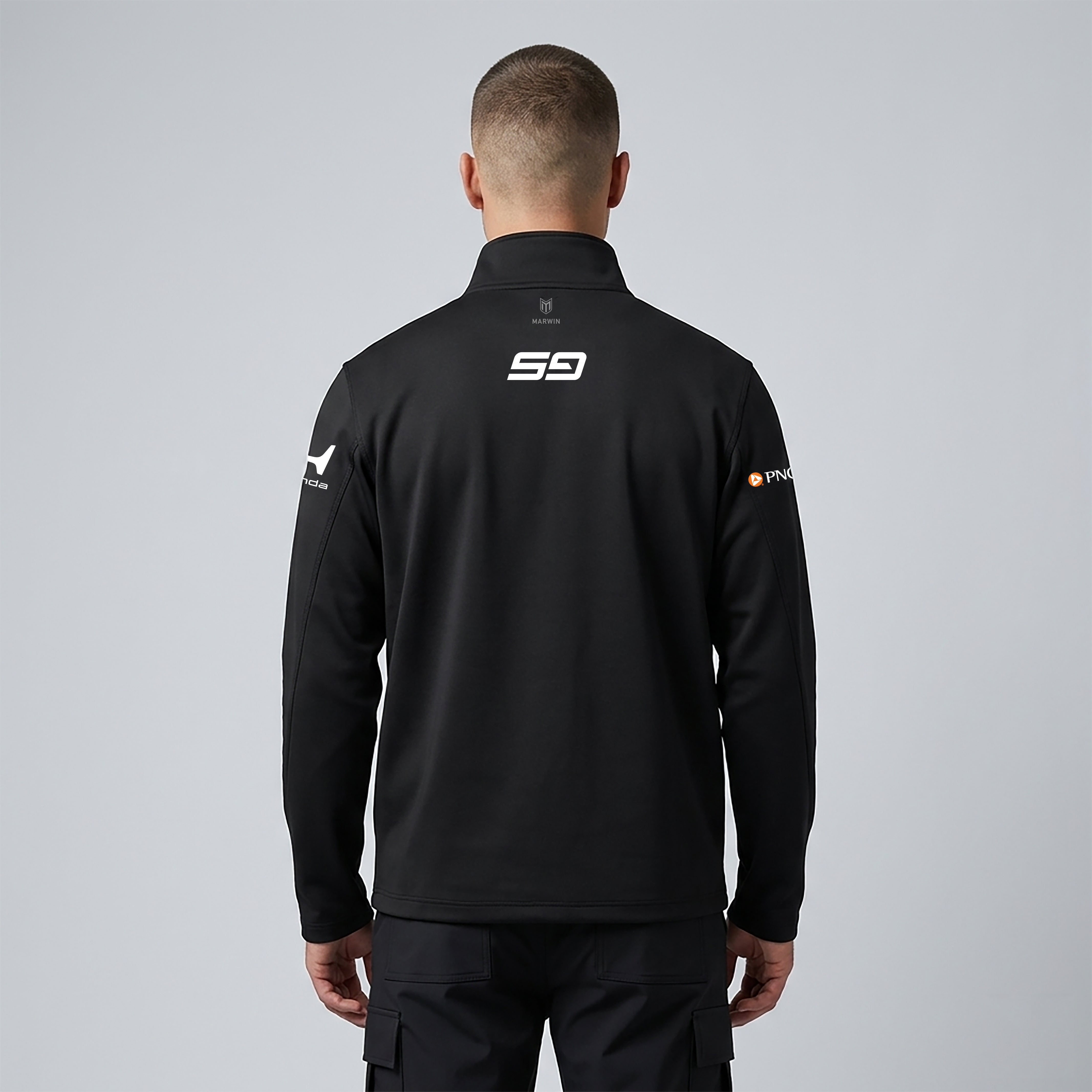 Men’s Hayes Quarter Zip – Official Scott Dixon CGR Fanwear - Marwin Sports