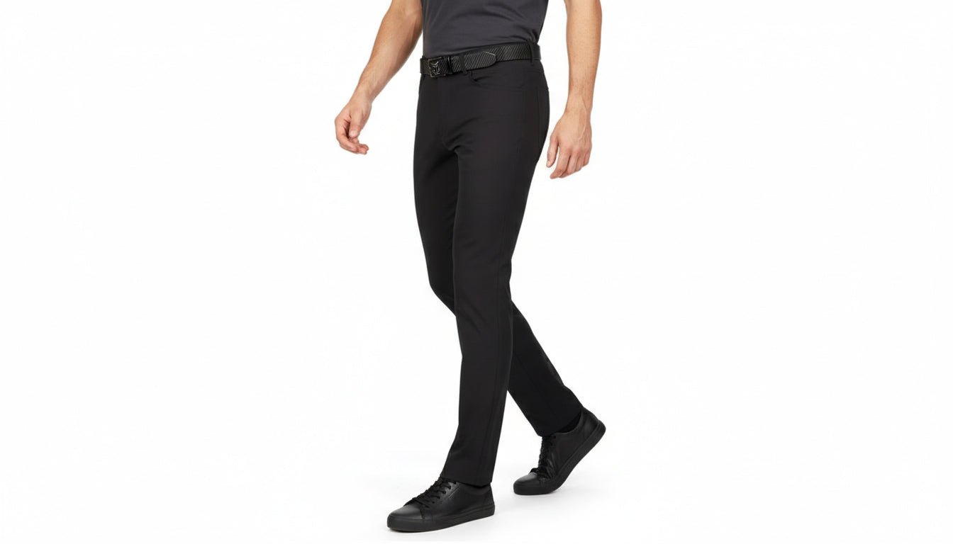 Proof Men's Performance Pants Slim Fit - Black - Marwin Sports
