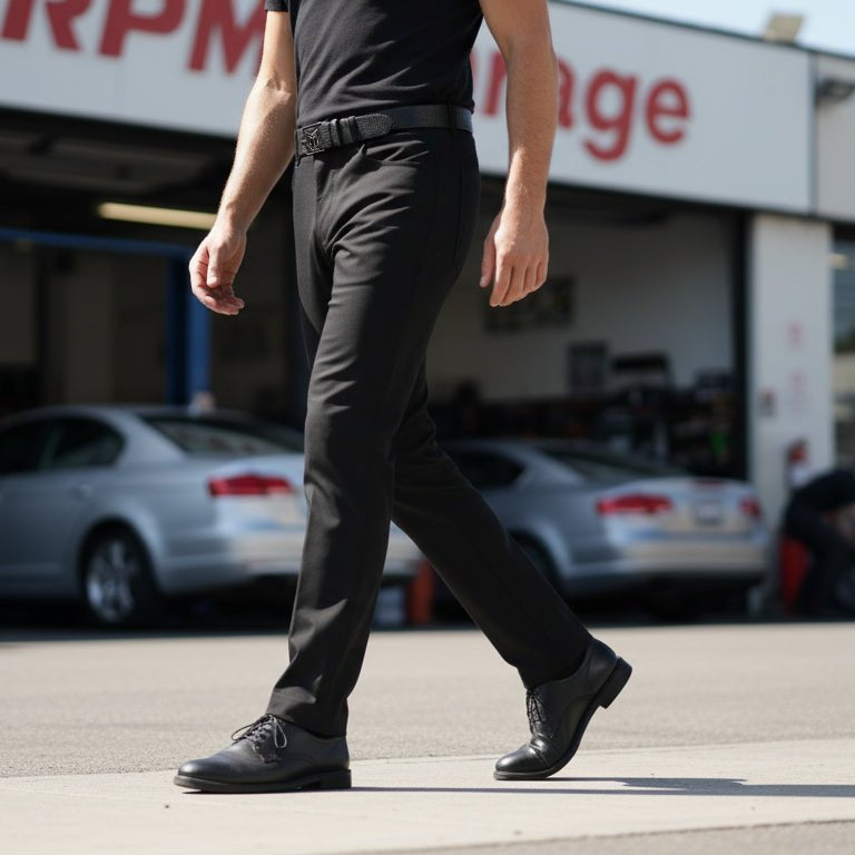 Proof Men's Performance Pants Slim Fit - Black - Marwin Sports