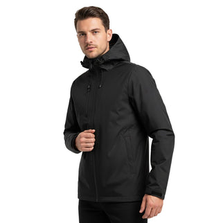 Revolver Men's Rain Jacket - Black - Marwin Sports