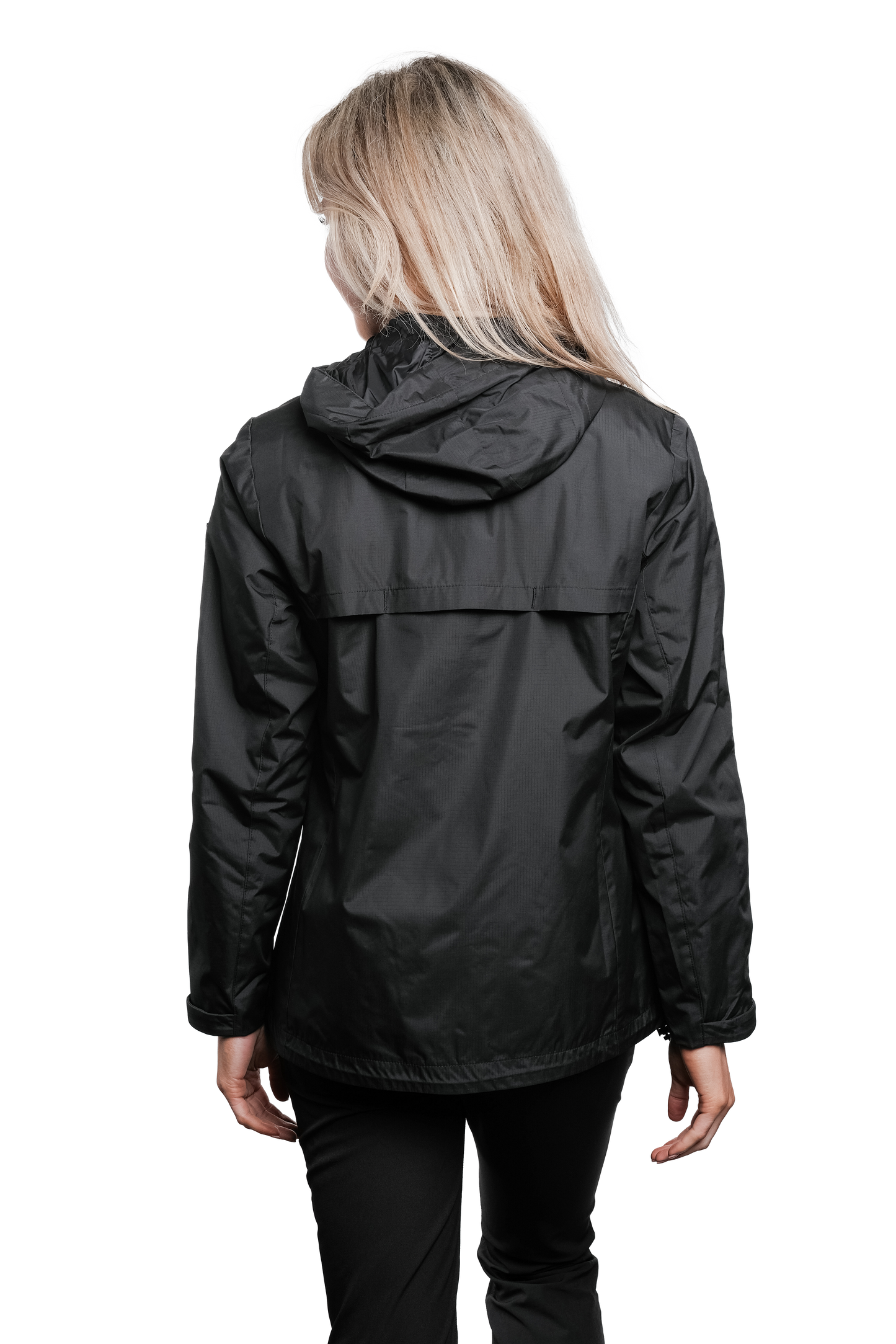 Lucia Black Rain Jacket