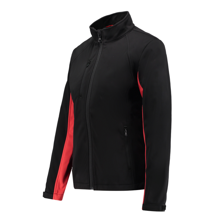 Monarch Black/Red Softshell Jacket