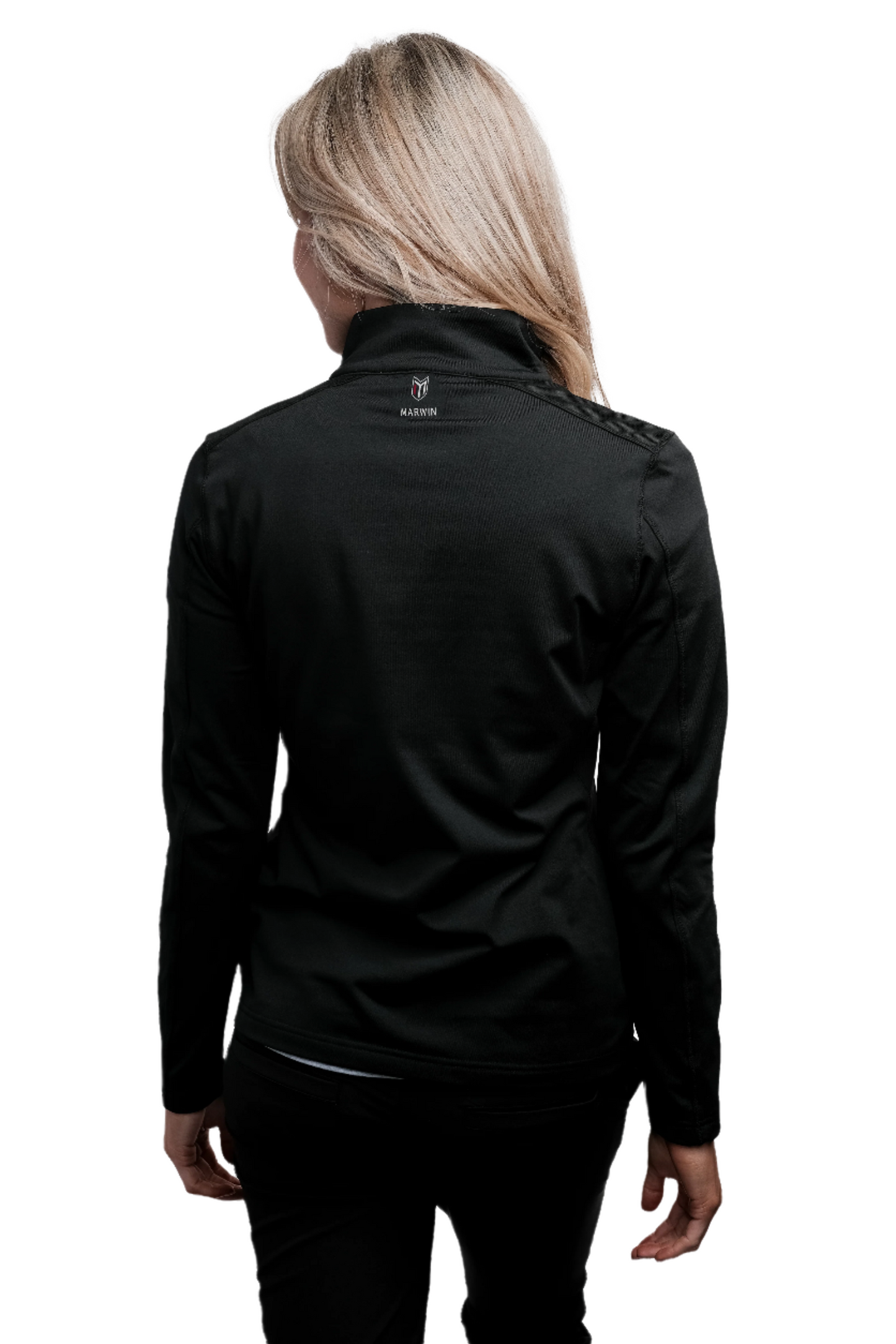 Rova Black Quarter Zip Pullover