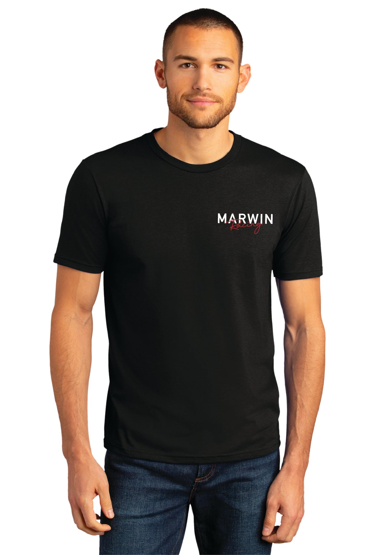 Marwin Access Racing Black Tee