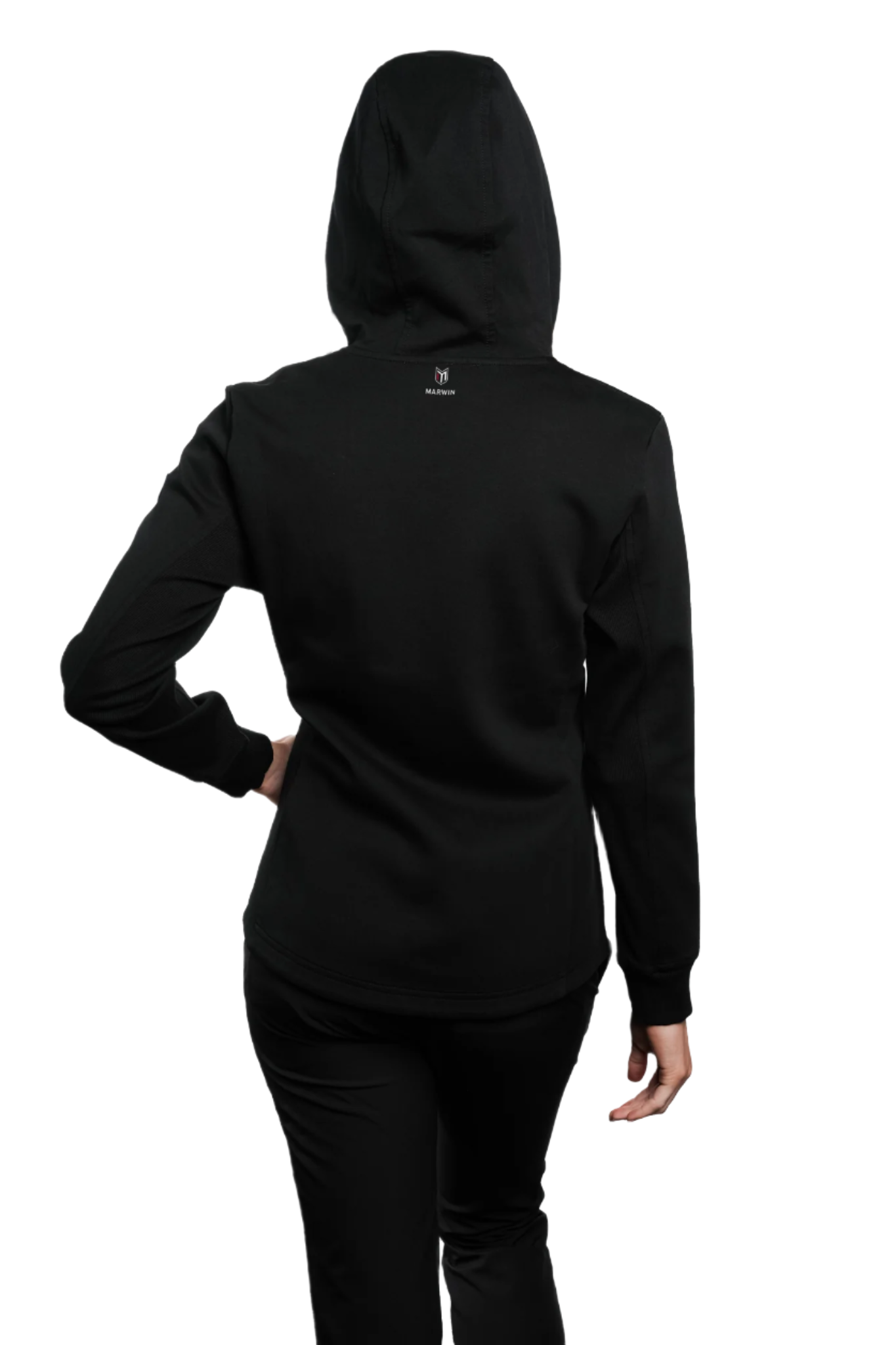 Haltia Black Full Zip Hoodie