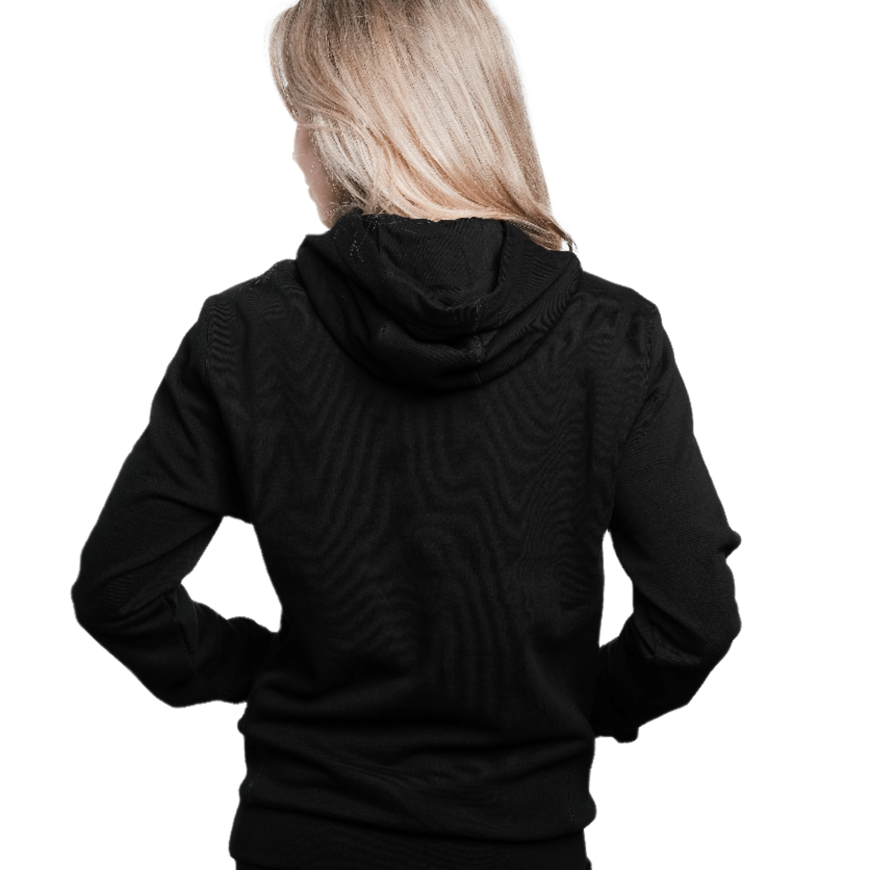 La Rosa Women's Pullover Hoodie - Black - Marwin Sports