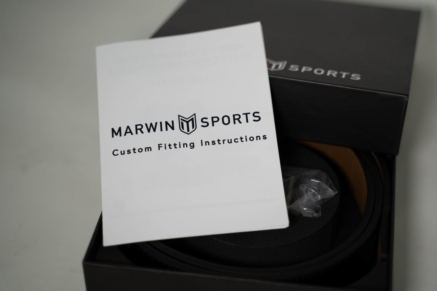 Marwin Sports Carbon Perfect Fit Ratchet Belt - Marwin Sports
