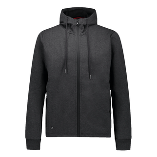 Marwin Sports Full Zip Men's Hoodie - Grey/Black - Marwin Sports