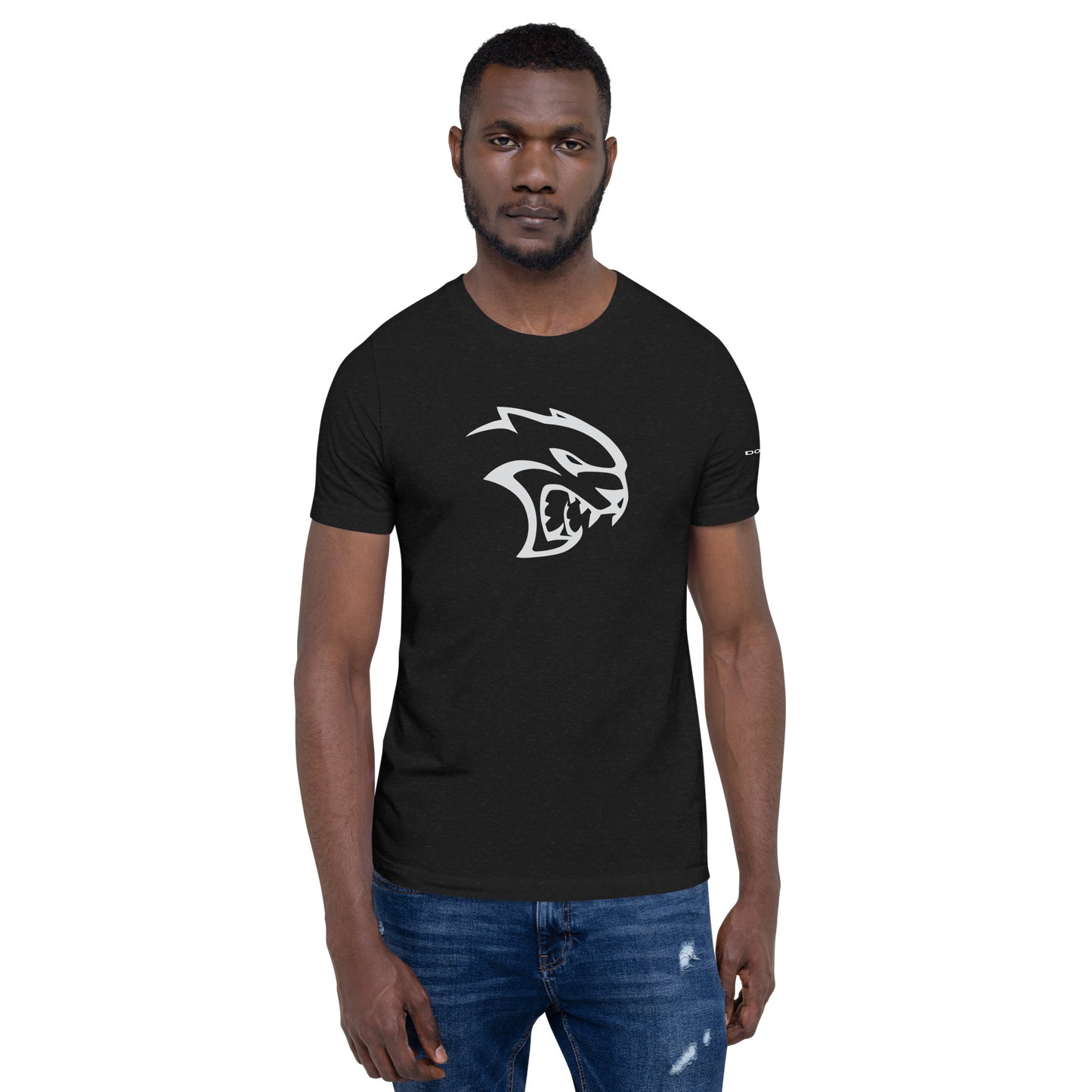 Dodge Hellcat Unisex Black Short Sleeve TEE