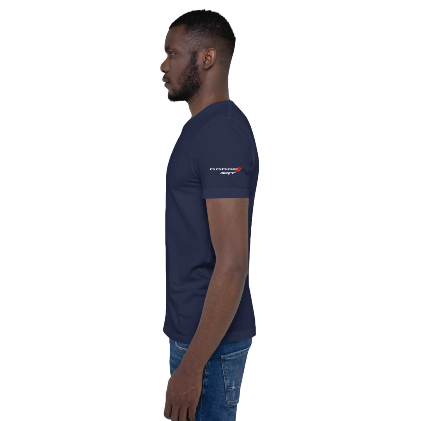 Dodge Hellcat Unisex Navy Short Sleeve TEE