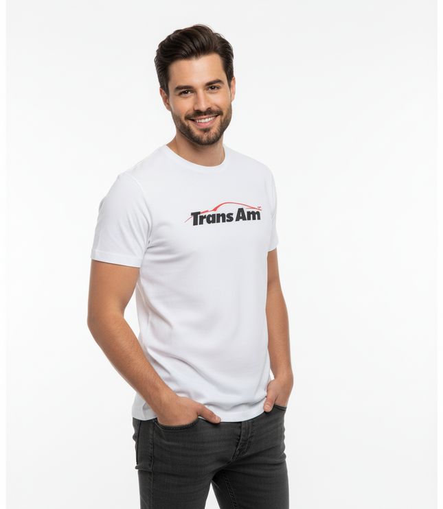 Trans Am T-Shirt With Nanocoating Technology - White