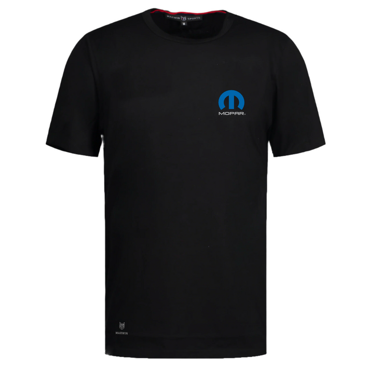 Marwin Sports Mopar Men's Cotton Crew Neck Tee - Black