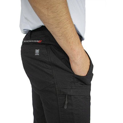 Marwin Sports Dodge Demon Men's Evolution Cargo Shorts - Black
