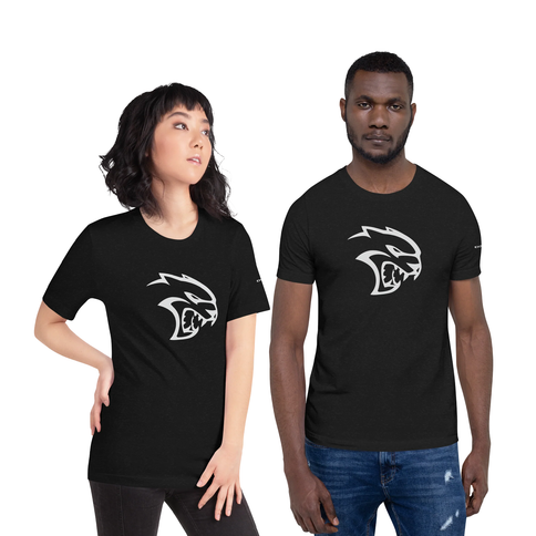 Dodge Hellcat Unisex Black Short Sleeve TEE