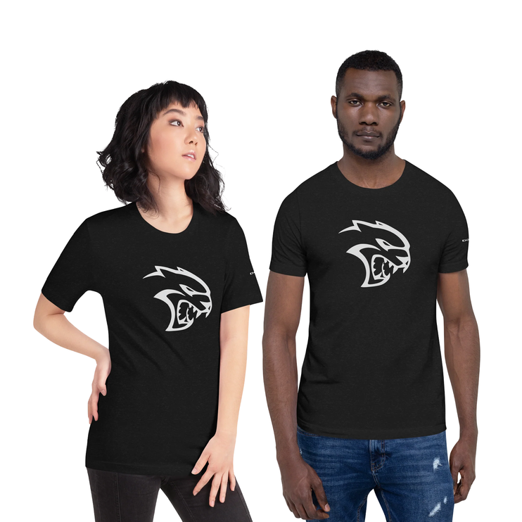 Dodge Hellcat Unisex Black Short Sleeve TEE