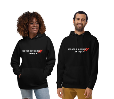 Dodge SRT Unisex Black Fleece Hoodie