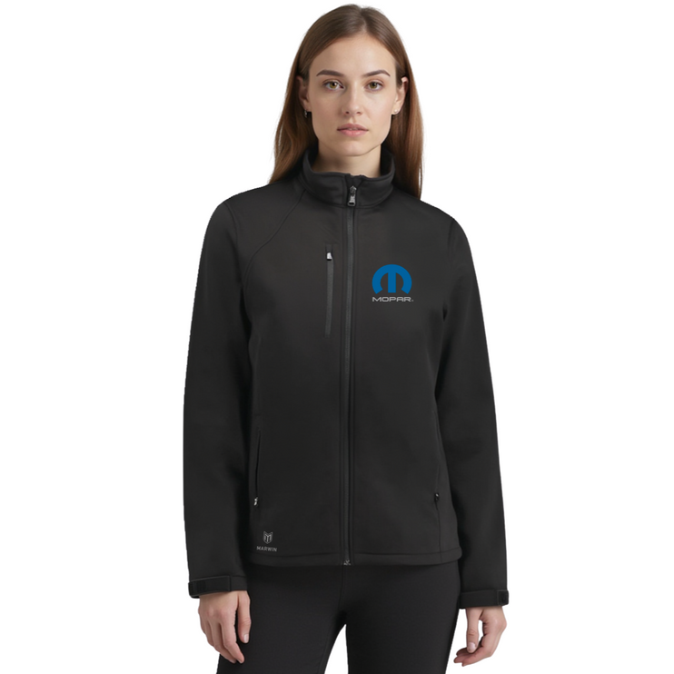 Marwin Sports Mopar Softshell Women's Jacket - Black