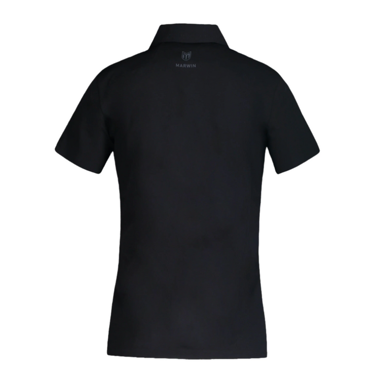 Marwin Sports Mopar Seamless Button Women's Polo - Black