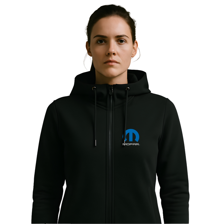 Marwin Sports Mopar Full Zip Women's Hoodie - Black