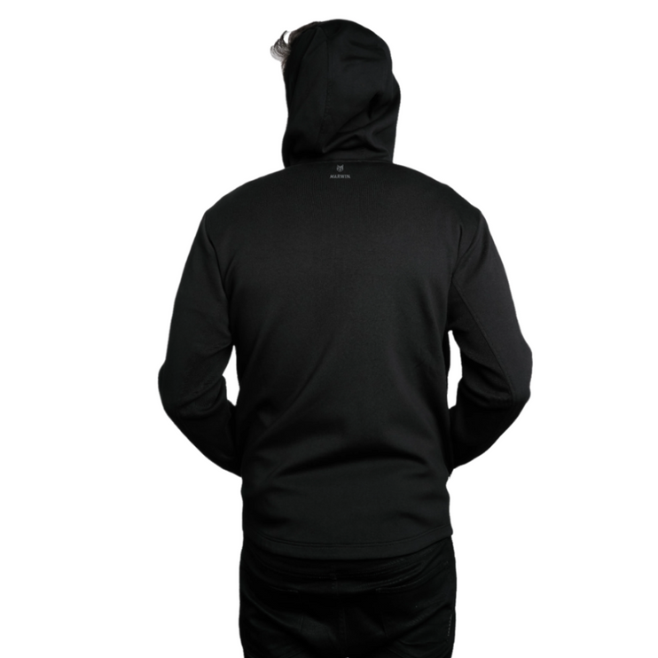 Marwin Sports Mopar Full Zip Men's Hoodie - Black