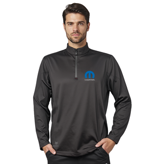 Marwin Sports Mopar Quarter Zip Men's Pullover - Black