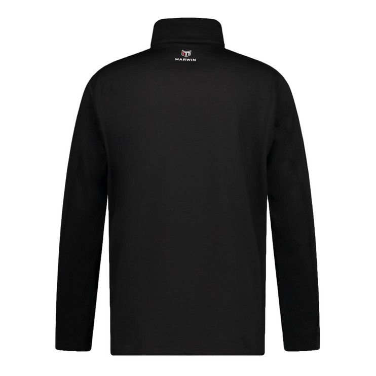 Hayes Black Quarter Zip Pullover