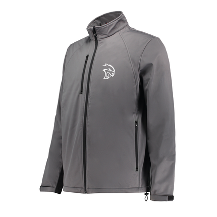 Marwin Sports Dodge Hellcat Softshell Men's Jacket - Grey/Black