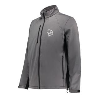 Marwin Sports Dodge Hellcat Softshell Men's Jacket - Grey/Black