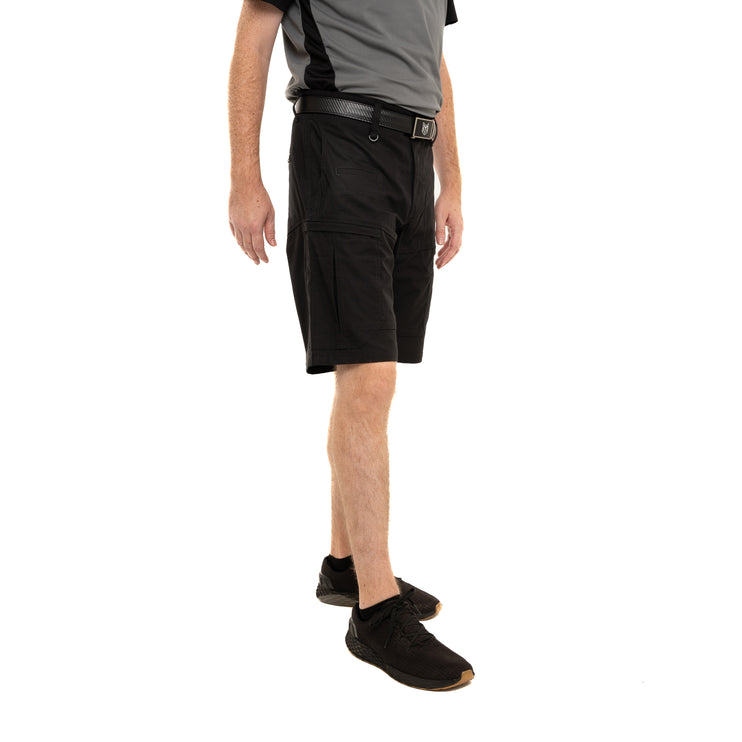 Boulton Men's Cargo Shorts- Black