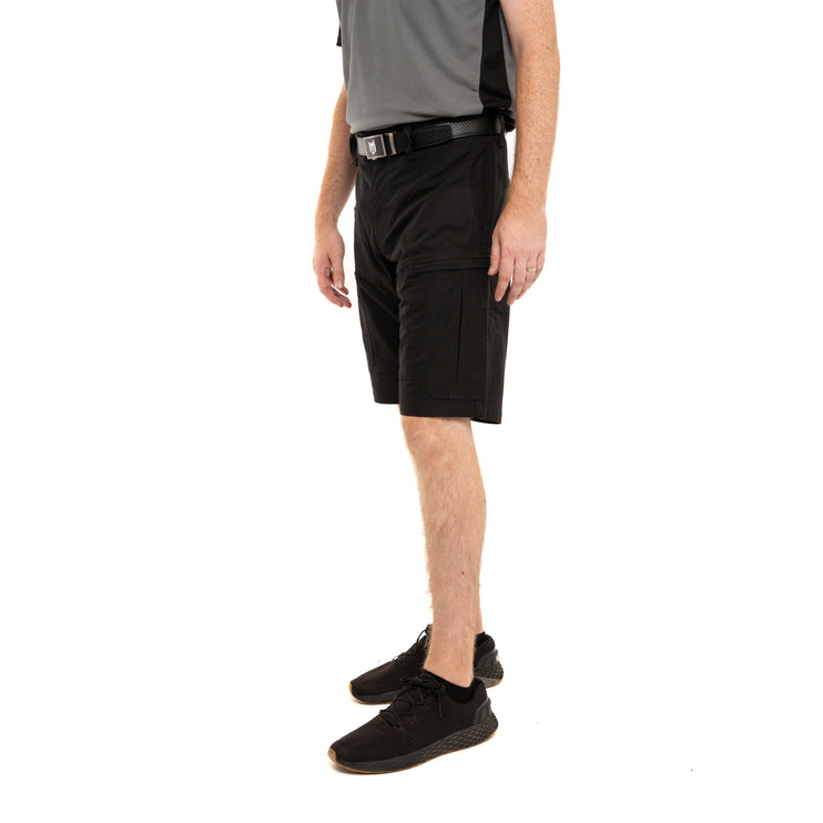 Boulton Men's Cargo Shorts- Black