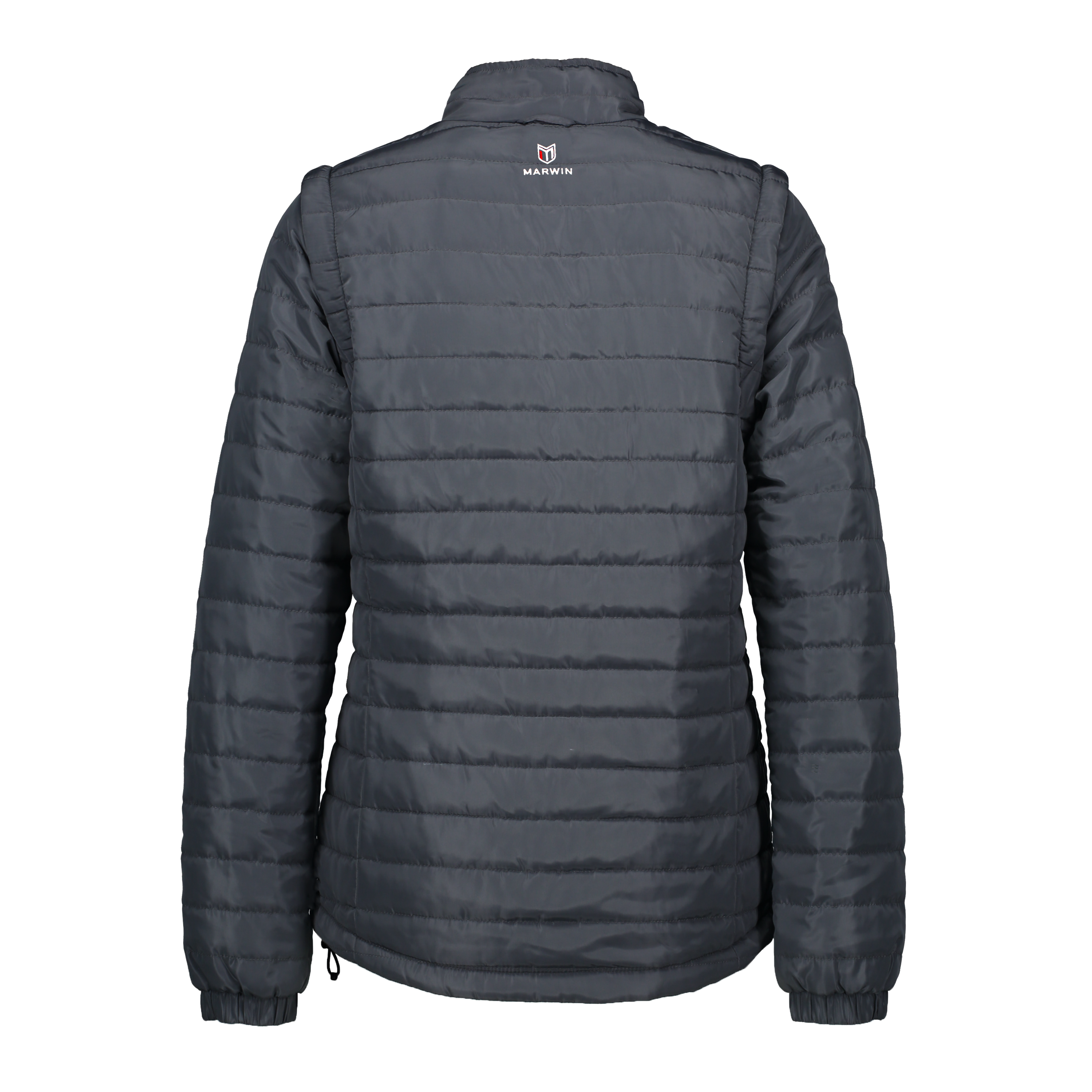 Marwin Sports Dodge Hellcat Puffer Women's Jacket - Grey