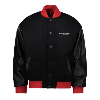 Marwin Sports Dodge SRT Letterman Men's Jacket - Black/Red