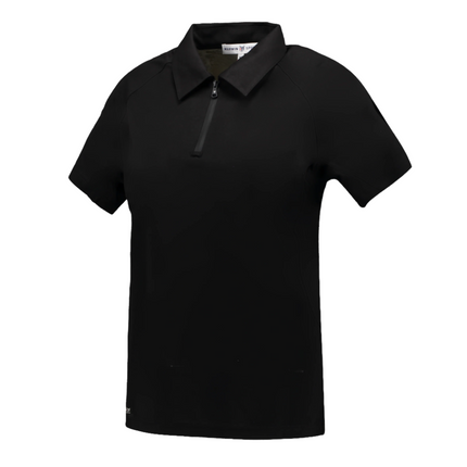 Phoenix Black Zipper Polo