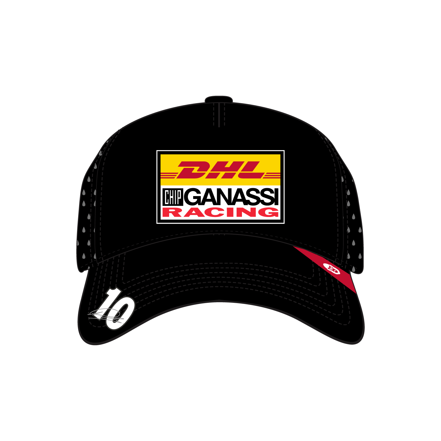 AeroFlow Performance Hat – Official Alex Palou DHL CGR Fanwear - Marwin Sports