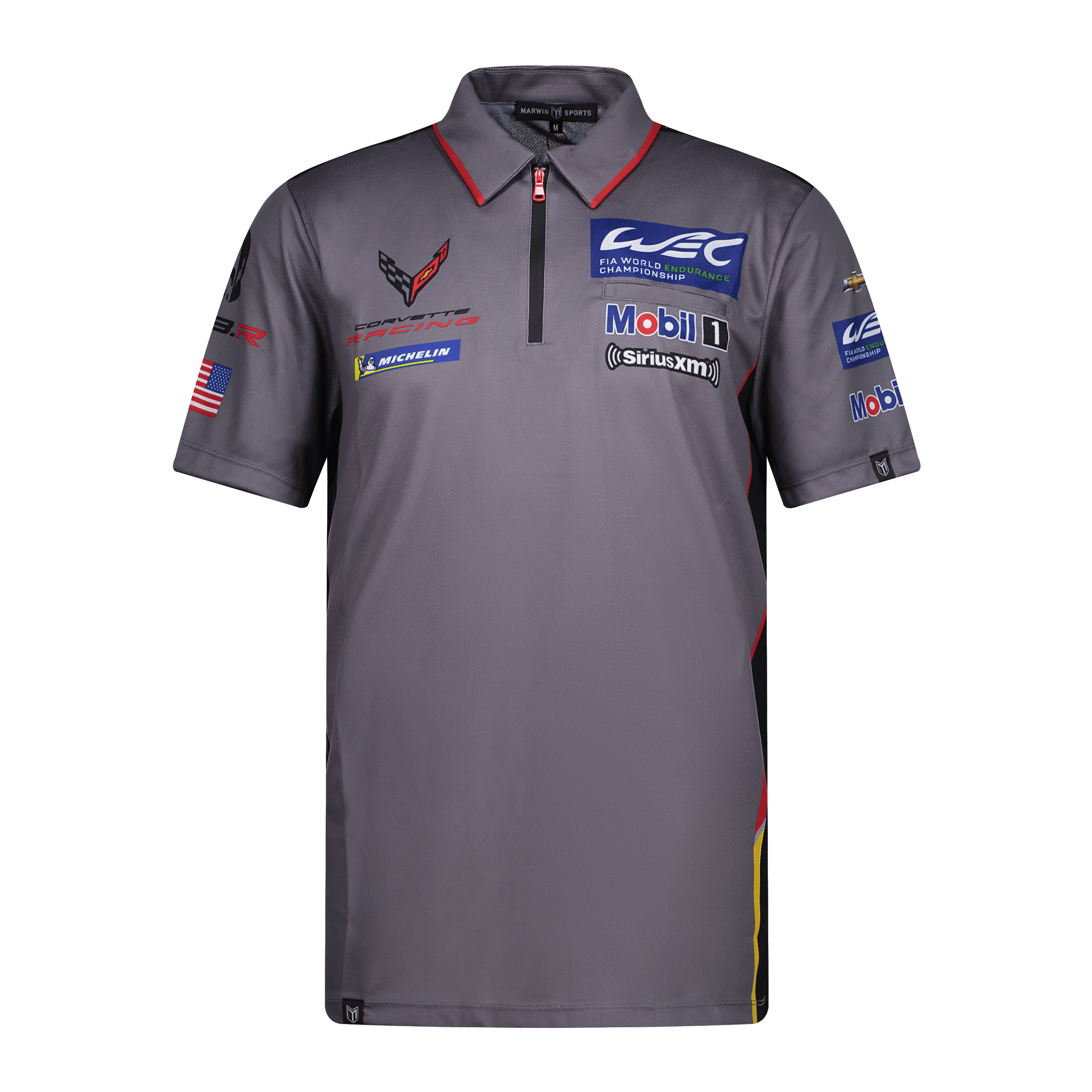Apex Sublimated Zipper Polo (Design Your Own!) - Marwin Sports