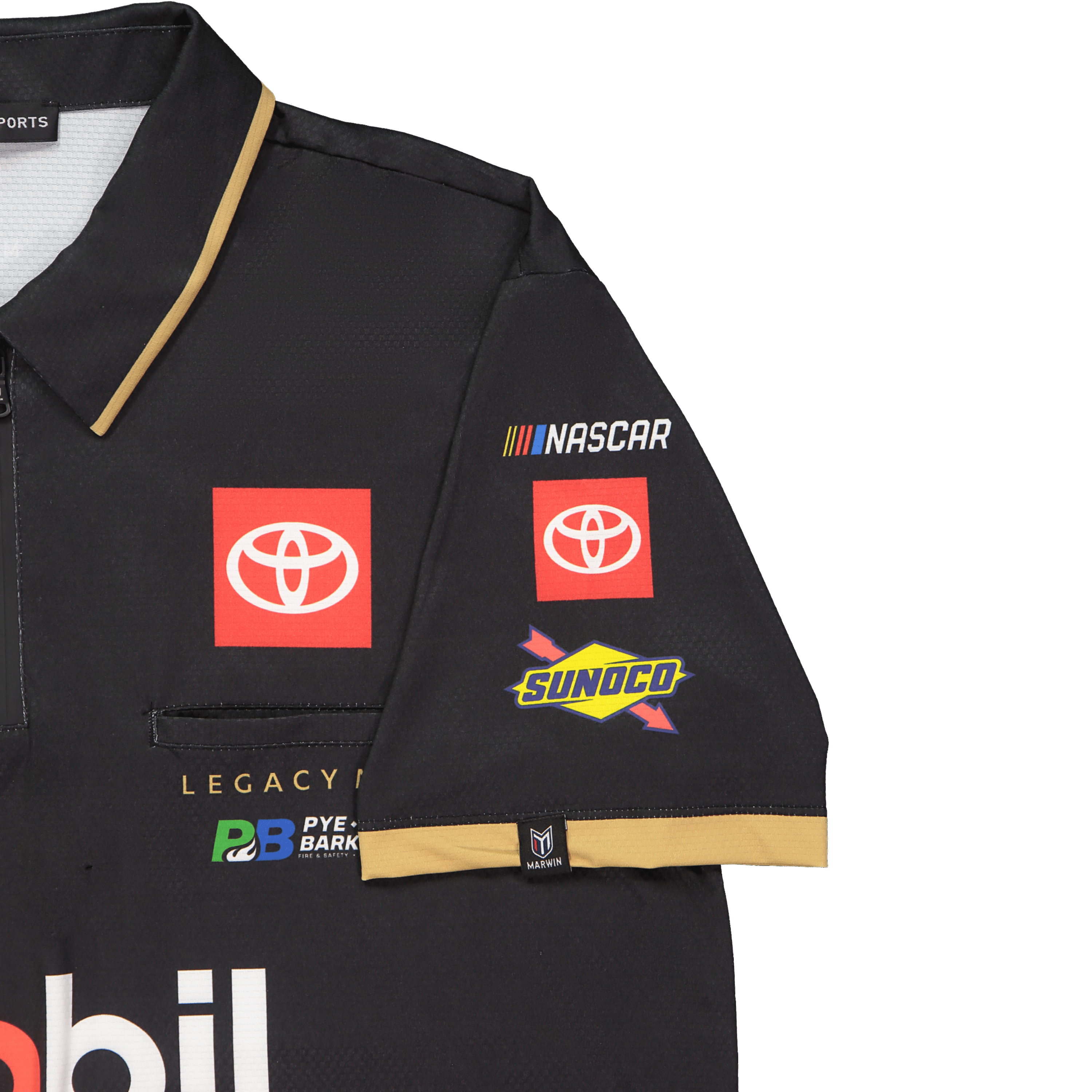Apex Sublimated Zipper Polo (Design Your Own!) - Marwin Sports