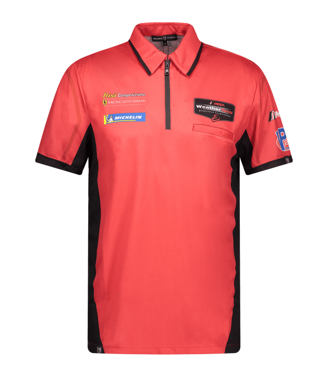 Apex Sublimated Zipper Polo (Design Your Own!) - Marwin Sports