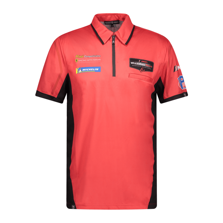 Apex Sublimated Zipper Polo (Design Your Own!) - Marwin Sports